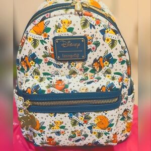 Exclusive Loungefly Disney Lion King Tattoo Backpack like new condition w/tags